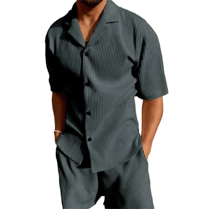 STEFANO™ | Stijlvol Zomerset Met V-Hals Voor Mannen