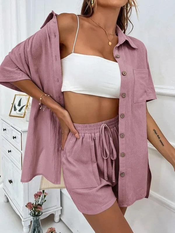 VALENTINA™ | Stijlvolle Tweedelige Zomerset Voor Vrouwen