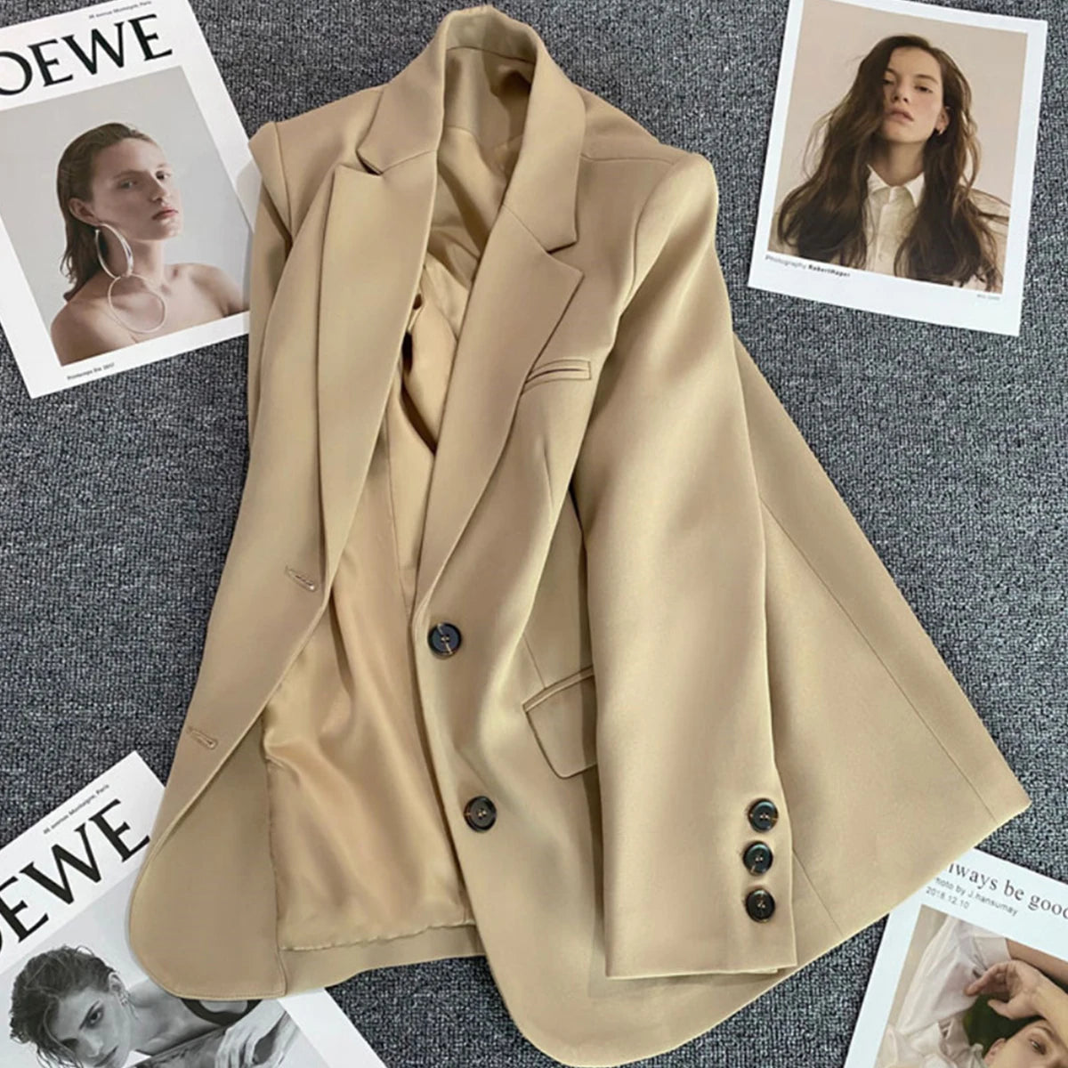 NINA™ | Oversized Casual Blazer Voor Dames