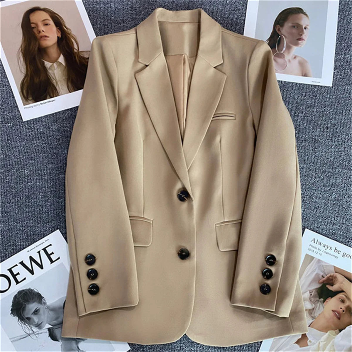 NINA™ | Oversized Casual Blazer Voor Dames