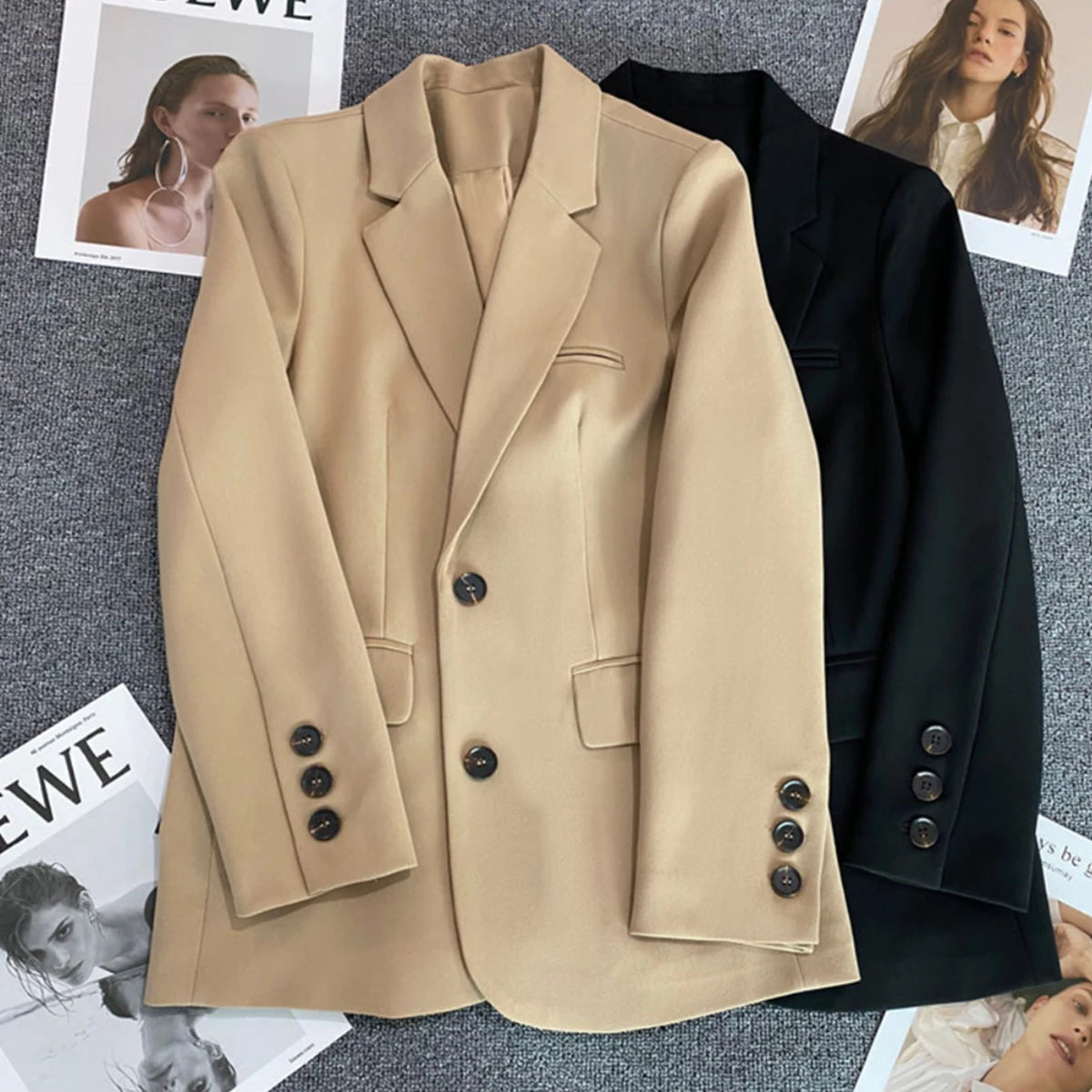 NINA™ | Oversized Casual Blazer Voor Dames